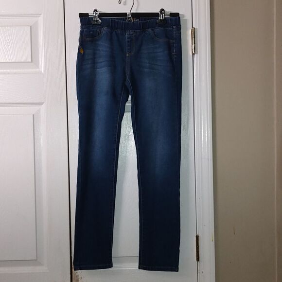 Lucky  Brand pull on elastic waist  Zoe Jegging  Sz XL - Picture 1 of 9
